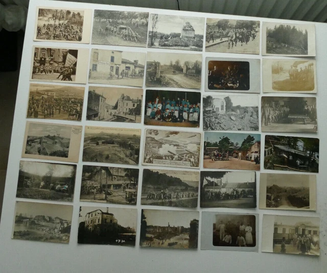 Lot Konvolut Postkarten Feldpost AK 1 Weltkrieg Nachlass antik ww1 wk1 Feldgrau