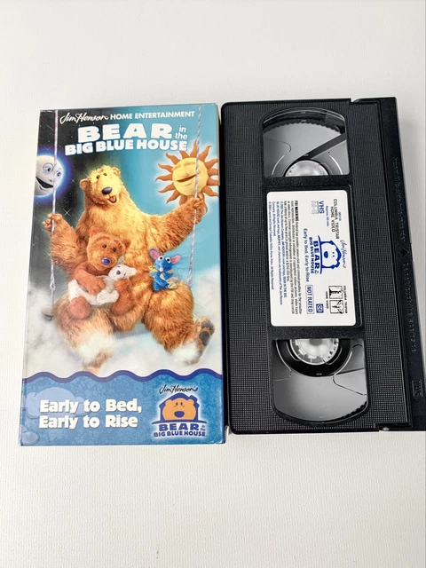 BEAR IN THE Big Blue House Early To Bed Early To Rise VHS EUR 11,70 ...