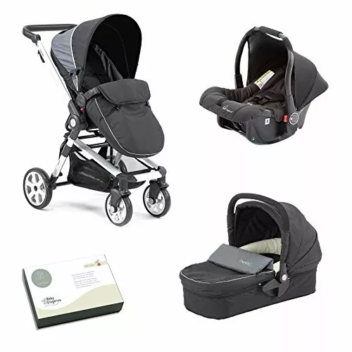 BABY ELEGANCE BEEP Twist Complete Travel System 3 in 1 Black R0
