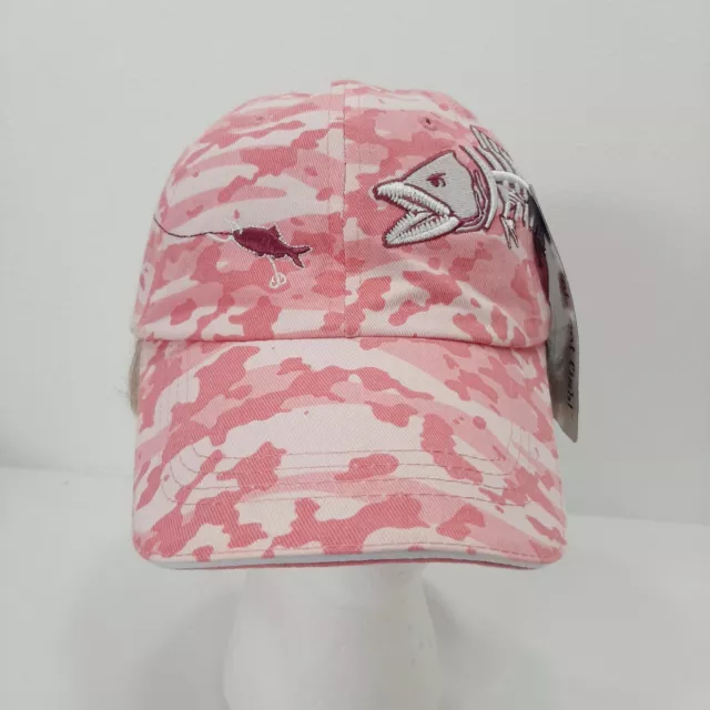 NWT - Get reel…get fish pink camo hat/cap by Native Sun Sports