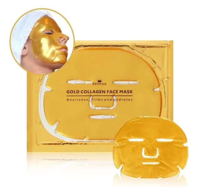 Gold Bio Collagen Crystal Face Mask , Anti ageing