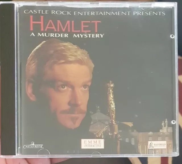 Hamlet A Murder Mystery Pc Computer Game Cdrom Cd-Rom 1997 Kenneth Branagh Film