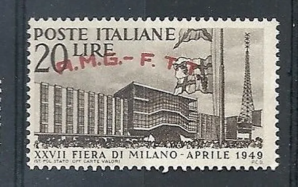 1949 TRIESTE A FIERA DI MILANO VARIETà MNH ** - R8206-2