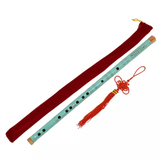 Colorful Paint Traditional Chinese Bamboo Flute Dizi F Key Musical Instrument