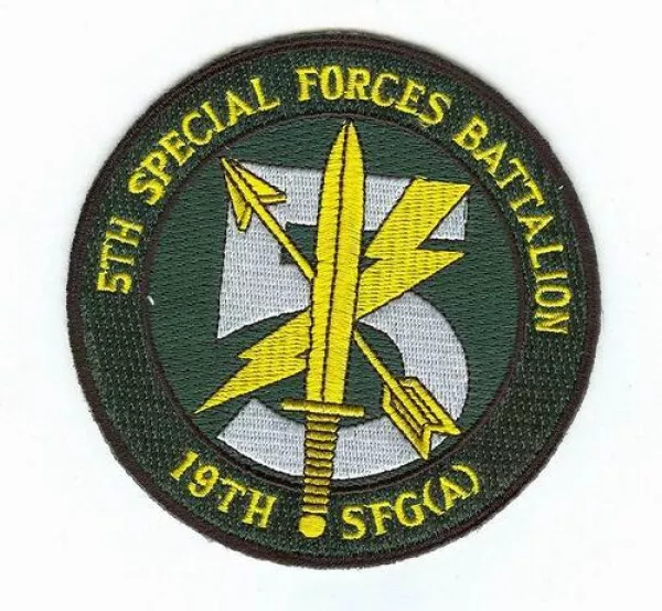 US Army 5th Special Forces Battailion 19th BN SFG Group Uniform patch