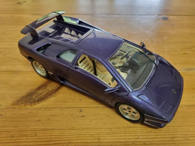 Burago Bburago Lamborghini Diablo 1:18 Diecast Model - VGood Condition - No Box