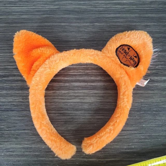 GREAT WOLF LODGE Halloween Ears - Orange Costume Headband £9.22