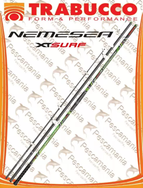 Canne de surfcasting Trabucco Nemesea XT Surf mt 4.50 gr 250