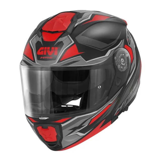 Casque Moduler GIVI X.27 Sector Noir/Titane/Rouge