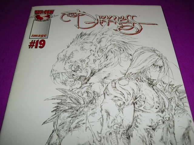 The Darkness #19 Wizard World LA sketch variant 202/250 VF COND! Top Cow A673 3