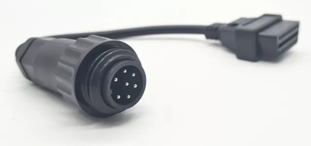 Adapterkabel von OBD-2 16 auf 7 Pin für Wabco Knorr Trailer Diagnose-Adapter C32