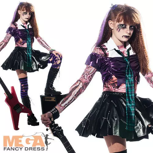 Ladies punk fancy dress outlet