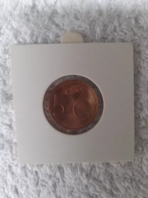 5 Cent Euromünze San Marino 2004 - Stempelglanz