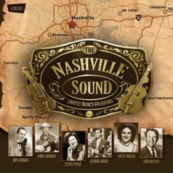 CD-BOX Johnny Cash, Marty Robbins, Billy Walker a.o. The Nashville Sound