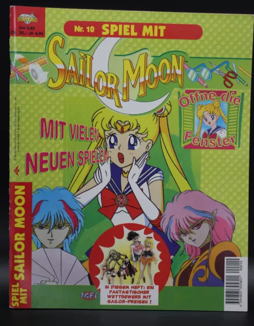 Sailor Moon Sonderheft Spiel mit Nr.10  RARITÄT Retro bespielt