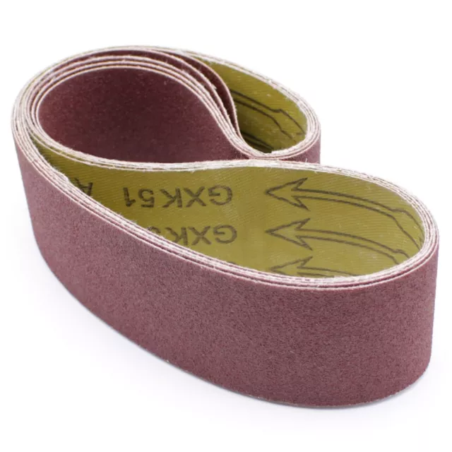 Bandes Abrasives 75x510 Grain P40 P60 P80 P100 P120 P180 P240 320 400