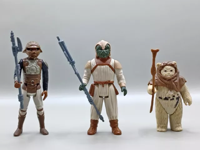 Star Wars Kenner personaggi anni '80 con arma originale - vintage - selezione