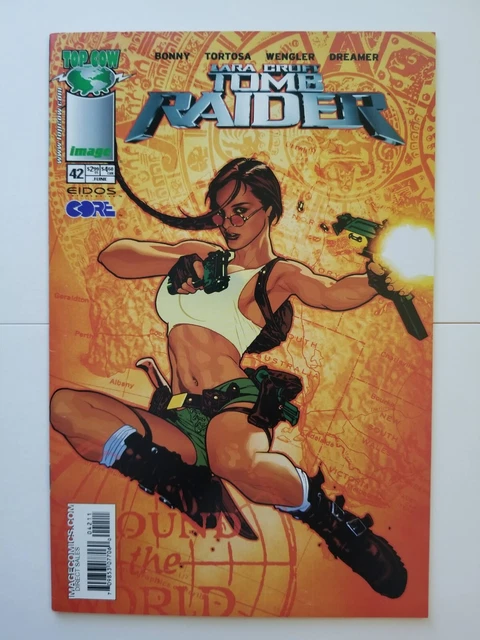 Tomb Raider issue #42 NM (2004, Top Cow / Image) Adam Hughes cover, Lara Croft