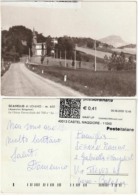Scanello Di Loiano - Bologna - La Chiesa Parrocchiale - Viagg. -98004-