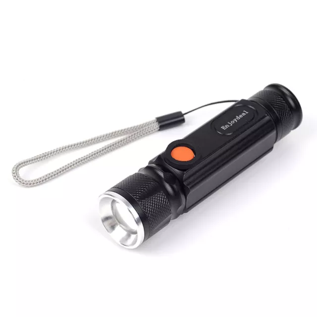 Hot Magnetic Led Torch USB Rechargeable Super Bright Powerful Zoomable 3800LM 3
