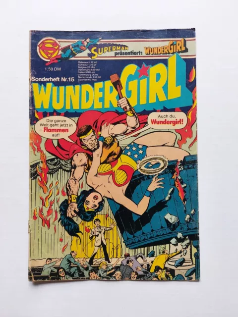 Ehapa - Superman präsentiert: Wundergirl Sonderheft Nr. 15 ohne SM / Z3