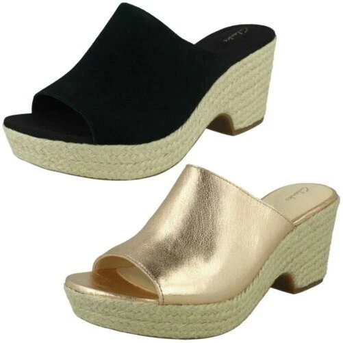 Clarks compensees femme sale