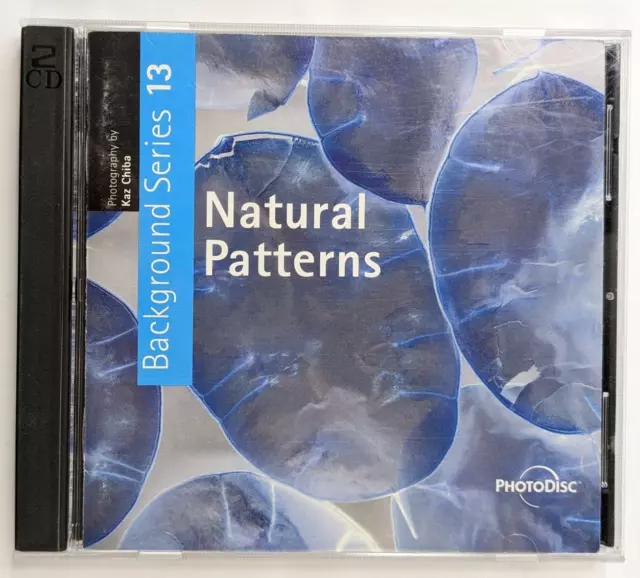 PhotoDisc Background Series 13 Natural Patterns CD 100 Royalty-Free Stock Images