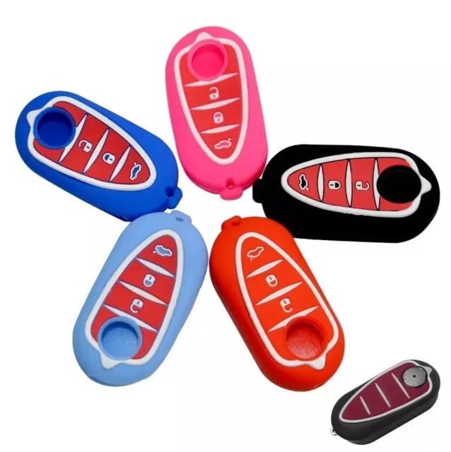 Guscio Chiave Ricambio Per Alfa Romeo Mito Giulietta - 3 Tasti, Con Logo Originale