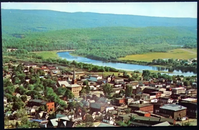 1960s Aerial View, Port Jervis, Orange County, New York