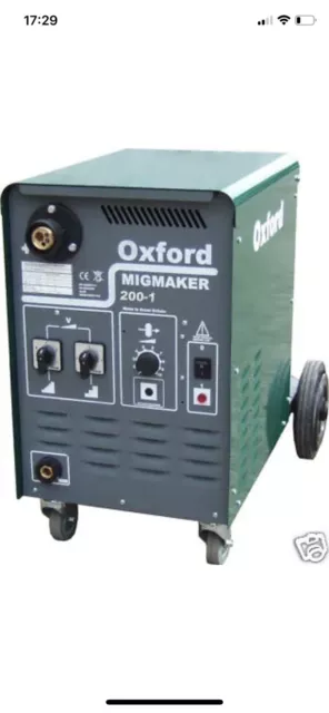 OXFORD MIGMAKER 201 TRADITIONAL COMPACT MIG WELDER - Built in the UK