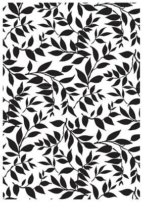 Kaisercraft - Carpeta en relieve, agregar textura, 4 x 6, botánico, hojas, floral