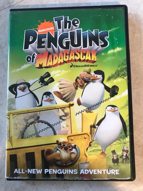 DREAMWORKS ~ THE Penguins Of Madagascar ~ Dvd ~ All-New Penguins