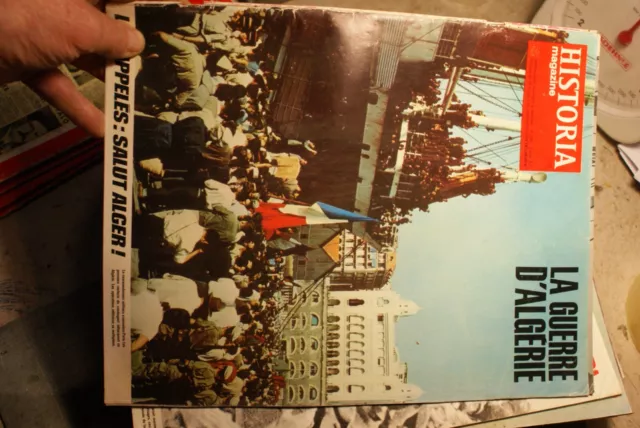 Magazine n° 205 HISTORIA Spécial LA GUERRE D'ALGERIE-Jules TALLANDIER 12/1971