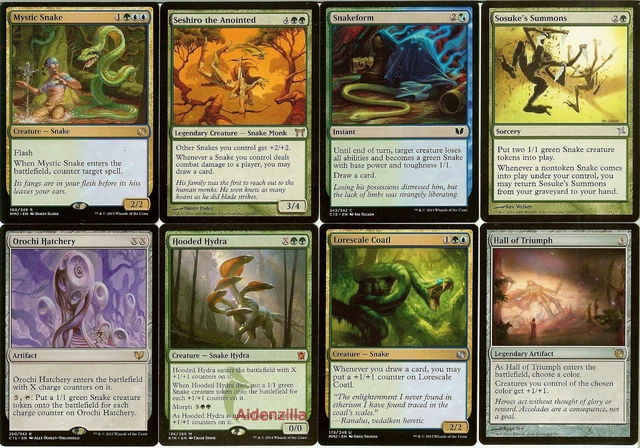 Sosuke, Son of Seshiro 1x FOIL CHK MTG Champions Kamigawa Uncommon MINT green