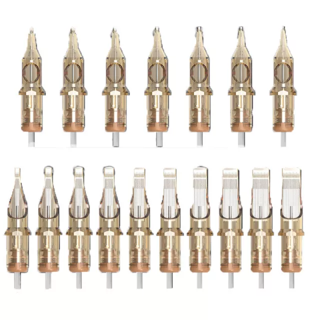 20pcs Professional Tattoo RL RS RM M1 Disposable Sterilized Needle Cartridges