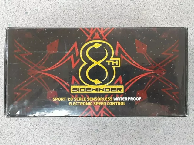 Castle Creations Sidewinder 8th 1/8 Scale Sensorless Brushless ESC 010013910 New