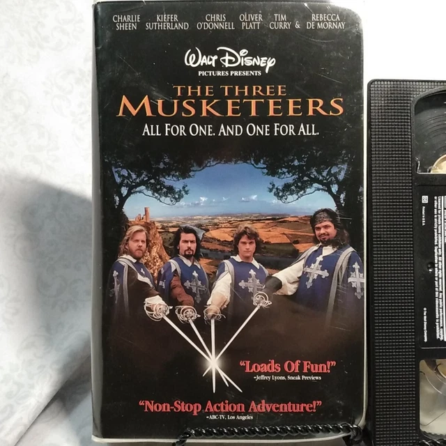 THE THREE MUSKETEERS All For One. And One For All. ( Walt Disney 1994 ...