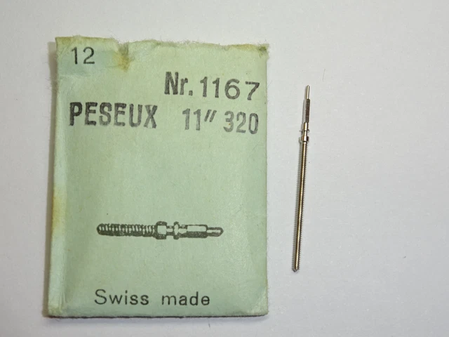 Tige De Remontoir Peseux 10 1/2 Pour Calibres 7000, 7001, 7010 - Reconditionnée
