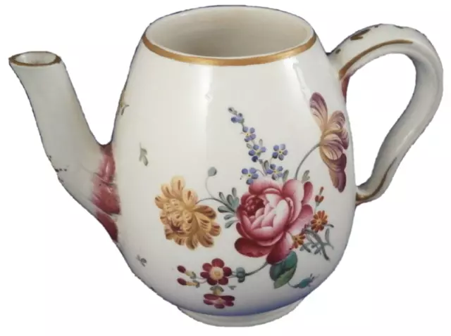 Ancien 18thC Frankenthal Porcelaine Teapot Service Teekanne Kanne Thé