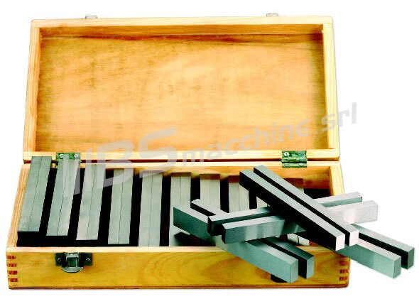 Set Parallele Acciaio Temprate Rettificate Morsa Fresa P015 Fervi