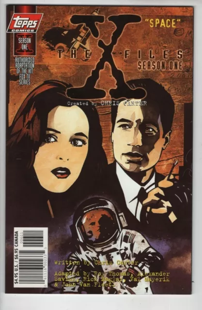 The X-Files Season One 1 "Space" comic book TV show Fox Mulder Dana Scully