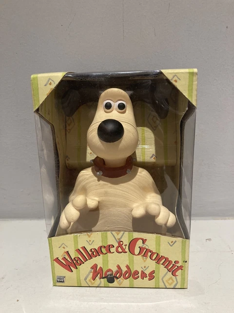 WALLACE & GROMIT Nodder Gromit Nodding Dog 1997 Model New Old Stock ...