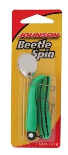 Johnson Beetle Spin 1/4 oz Lure