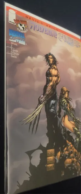Wolverine Witchblade: Devil's Reign Chapter 5, 1997 Image/Top Cow/Marvel Comics 2