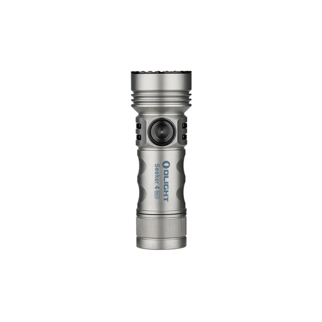 Olight Seeker 4 Mini 1200 Lumens NW With UV Light LED Flashlight-Ti