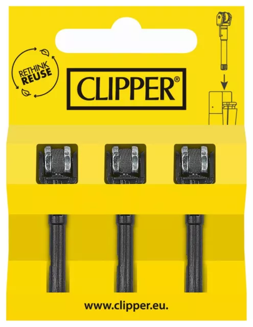 Clipper Lighter Flint Wheel Barrel Ignition Component Replacement Stem Pokey Bit