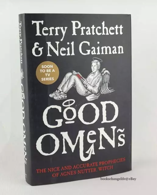 GOOD OMENS by Neil Gaiman & Terry Pratchett Hardcover *Like New*