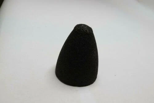FlexOVit Type 16 A24RB Grit Resin Cone 2-3/4" x 3-1/2" x 5/8"-11 N0742