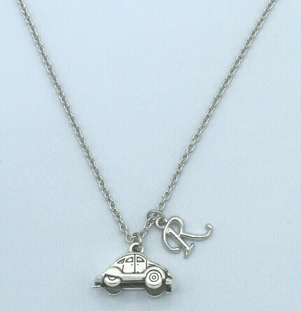 Beetle Car Necklace - VW Bug Necklace - VW Beetle Gift - Gift for Her