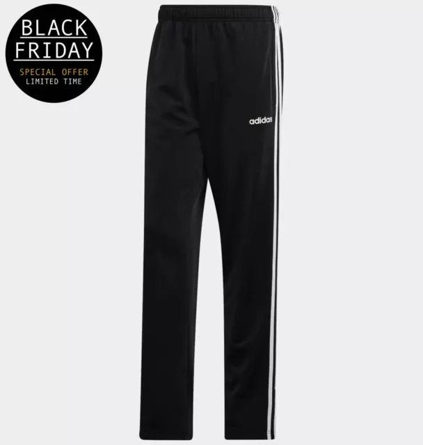 adidas 3 Stripes Sweat Pants Mens - Track Bottoms - Black Friday Sale